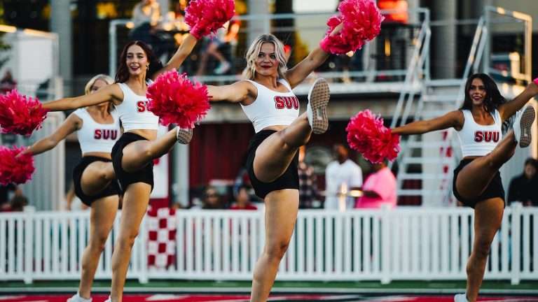 dance team at football