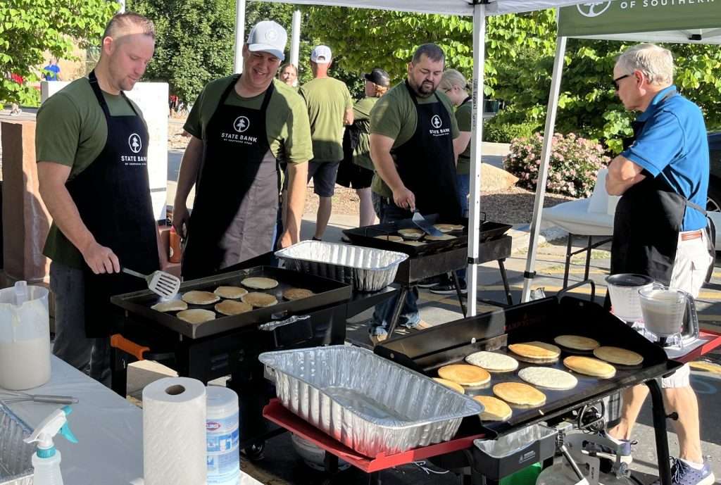 state bank pancake breakfast