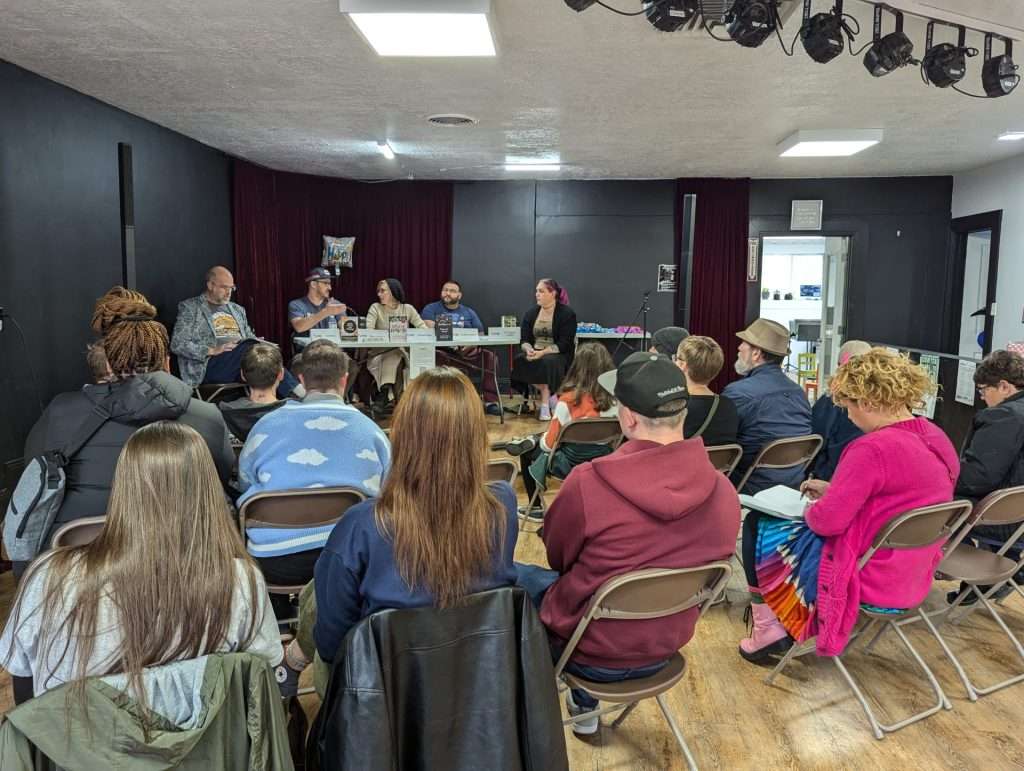 horror panel at johnson art center