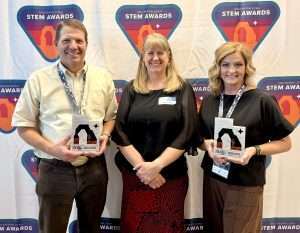 cedar middle school educators named stem teachers of the year image
