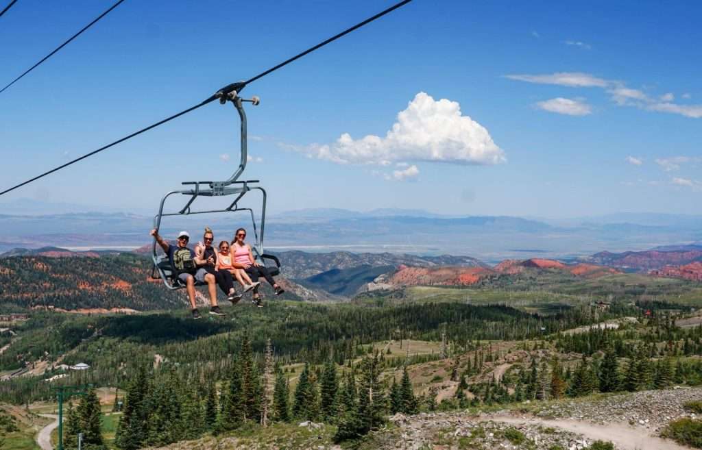 Scenic Chairlift, Brian Head Resort